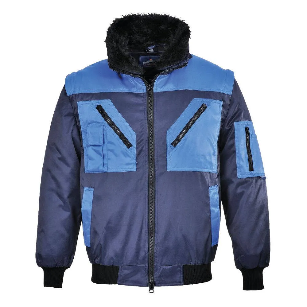 Blouson pilote bicolore Portwest