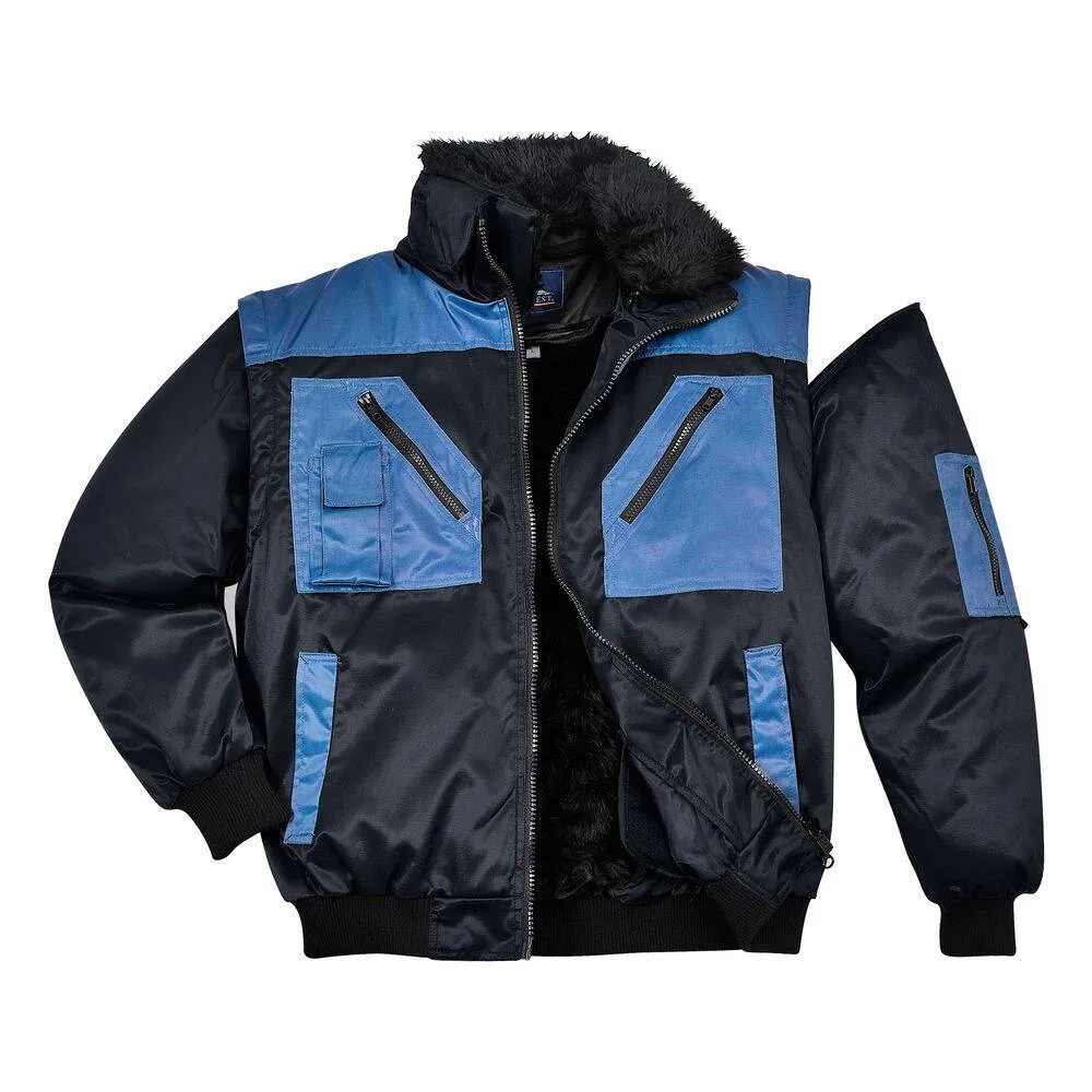 Blouson pilote bicolore Portwest