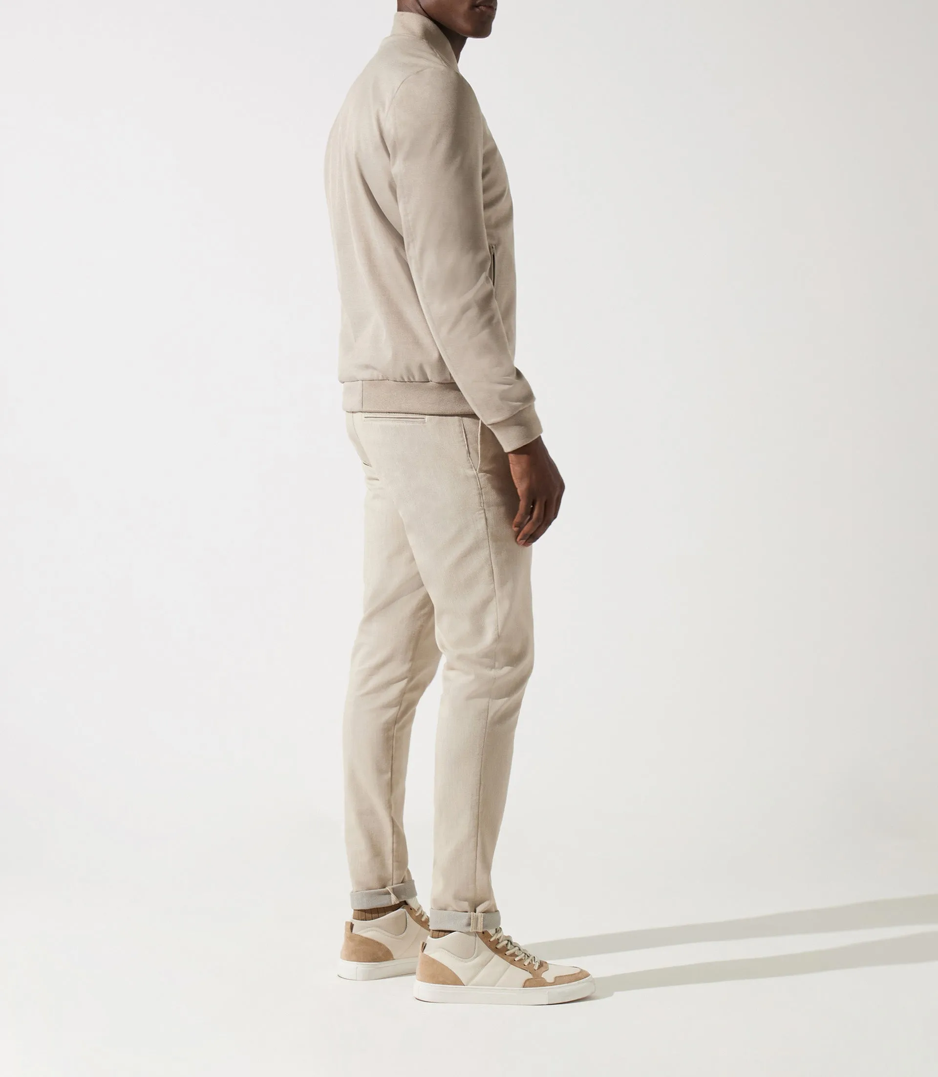 Blouson teddy beige MANILLE