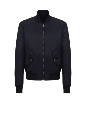 Bomber avec broderie Balmain Signature au dos