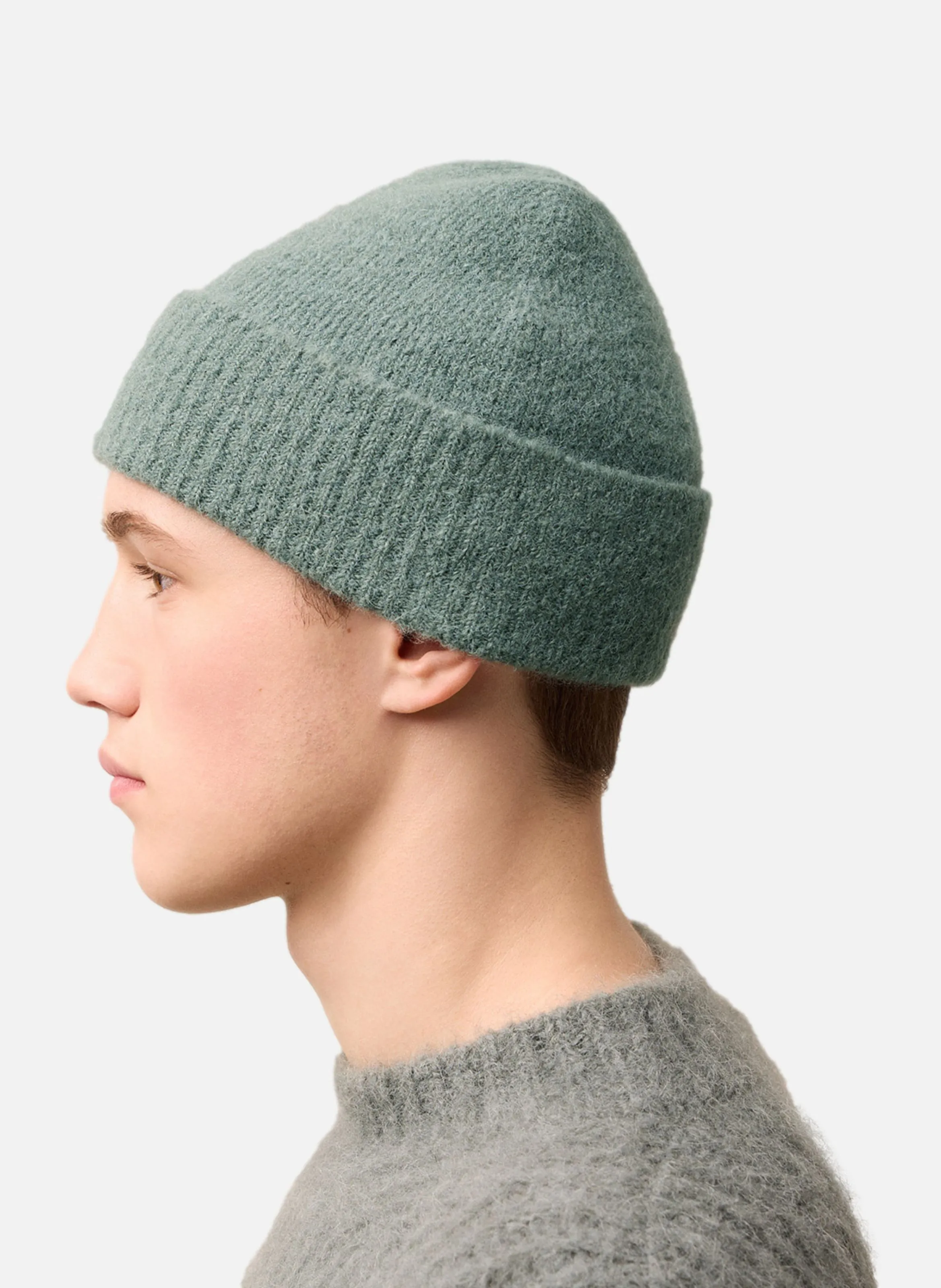 BONNET AMI DE COEUR ECRU UNISEXE - AMI PARIS pour HOMME | Printemps