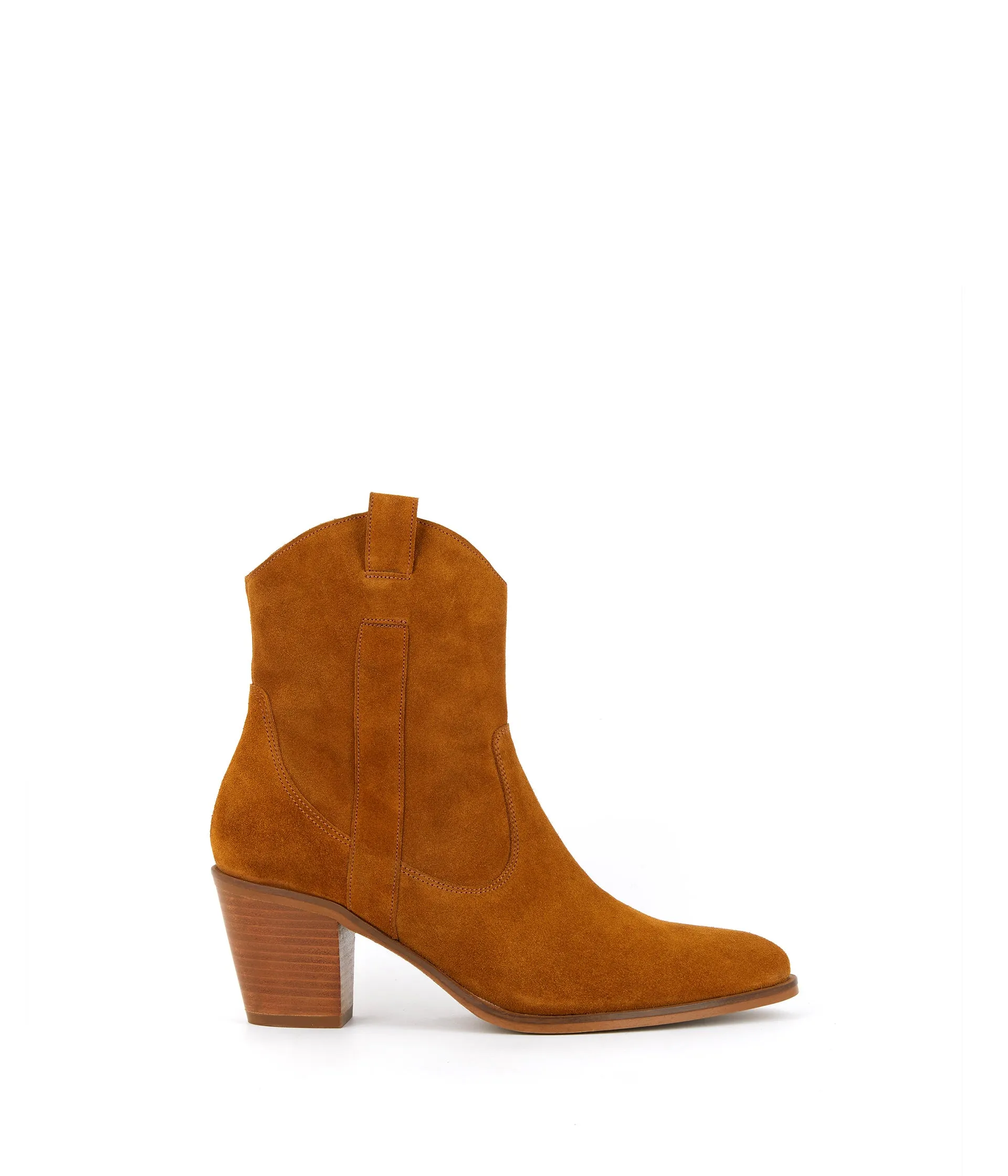 Boots western camel Doriane