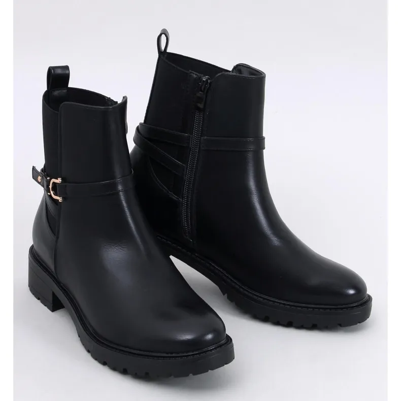 Bottines Chelsea classiques pour femmes Royle Noir