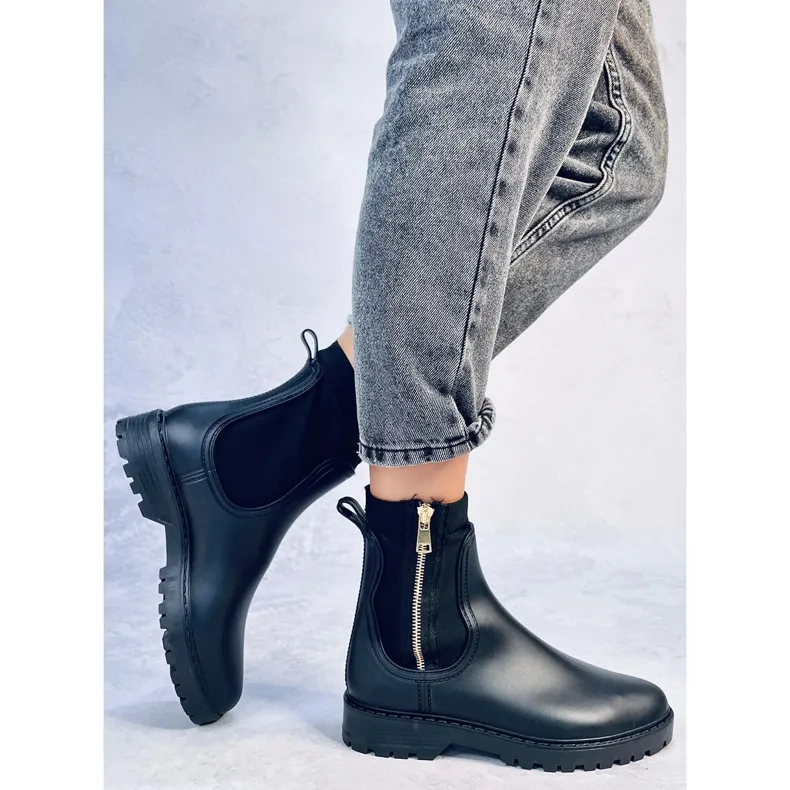 Bottines Chelsea Femme Below Noir le noir