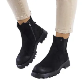 Bottines Chelsea Krosstoen noires le noir