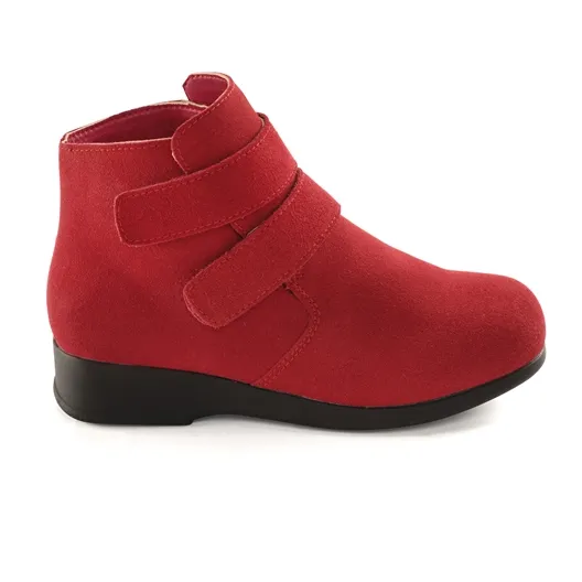 Bottines "Camille" Rouge ou Noir