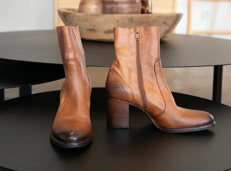 Bottines Sughero Camel - Strategia | Les Chiquettes