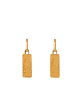 Boucles d’oreilles Tubular Balmain Signature