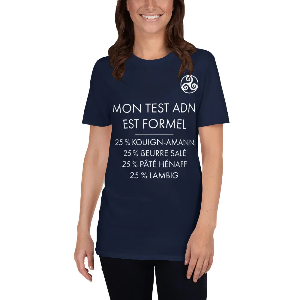 Breton (ne) : Test ADN - T-shirt standard