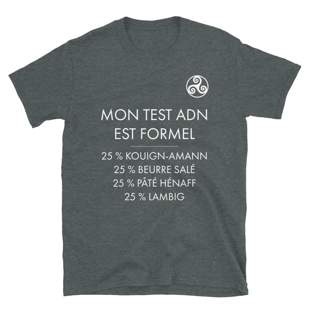 Breton (ne) : Test ADN - T-shirt standard