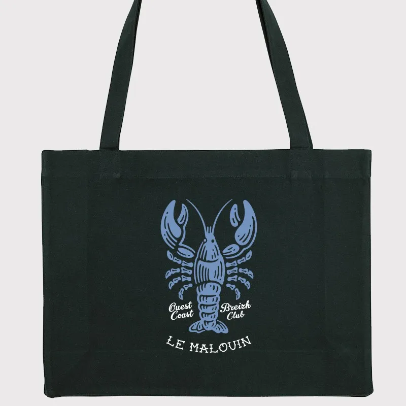 Cabas Homard Oldschool - Personnalisable