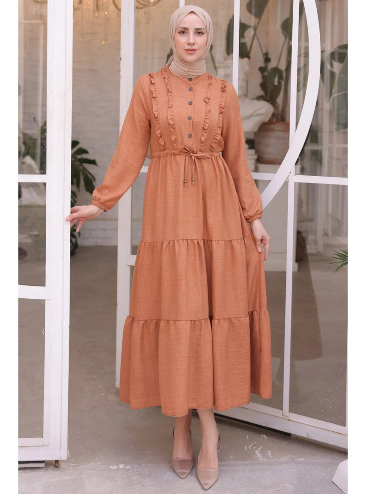 Camel - Modest Dress