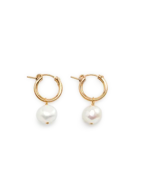 CAMILLE COLETTE STUDIO  Boucles d'oreille Santa Marinella  - Blanc