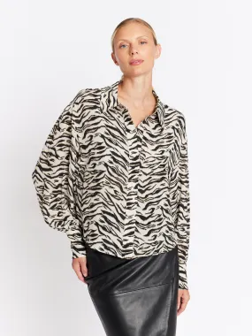 CAMINA | Chemise manches longues imprimé animalier