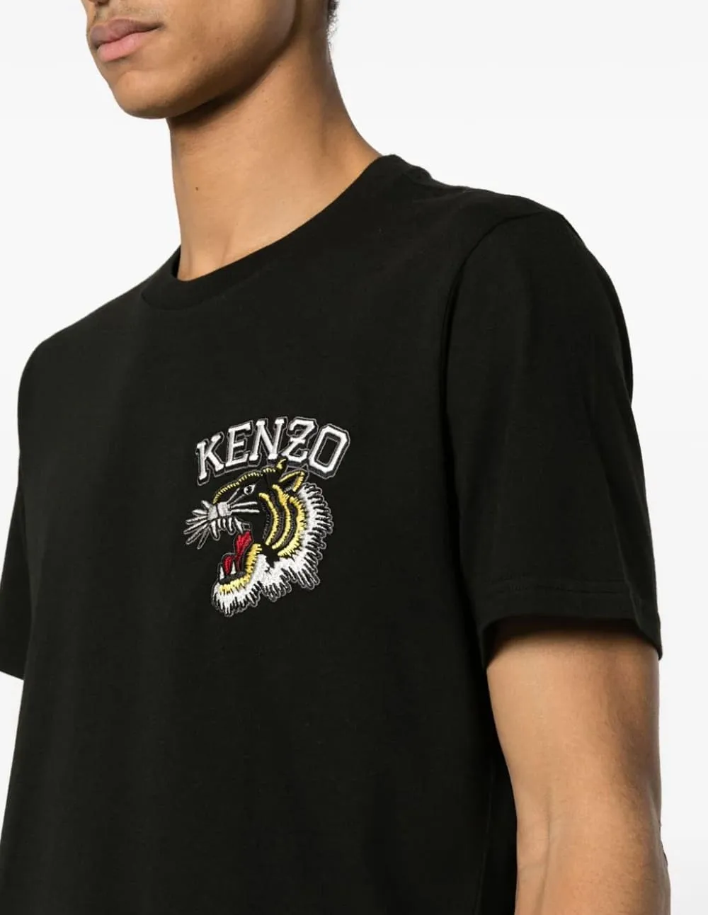 Camiseta Kenzo Varsity Jungle Blanca Hombre