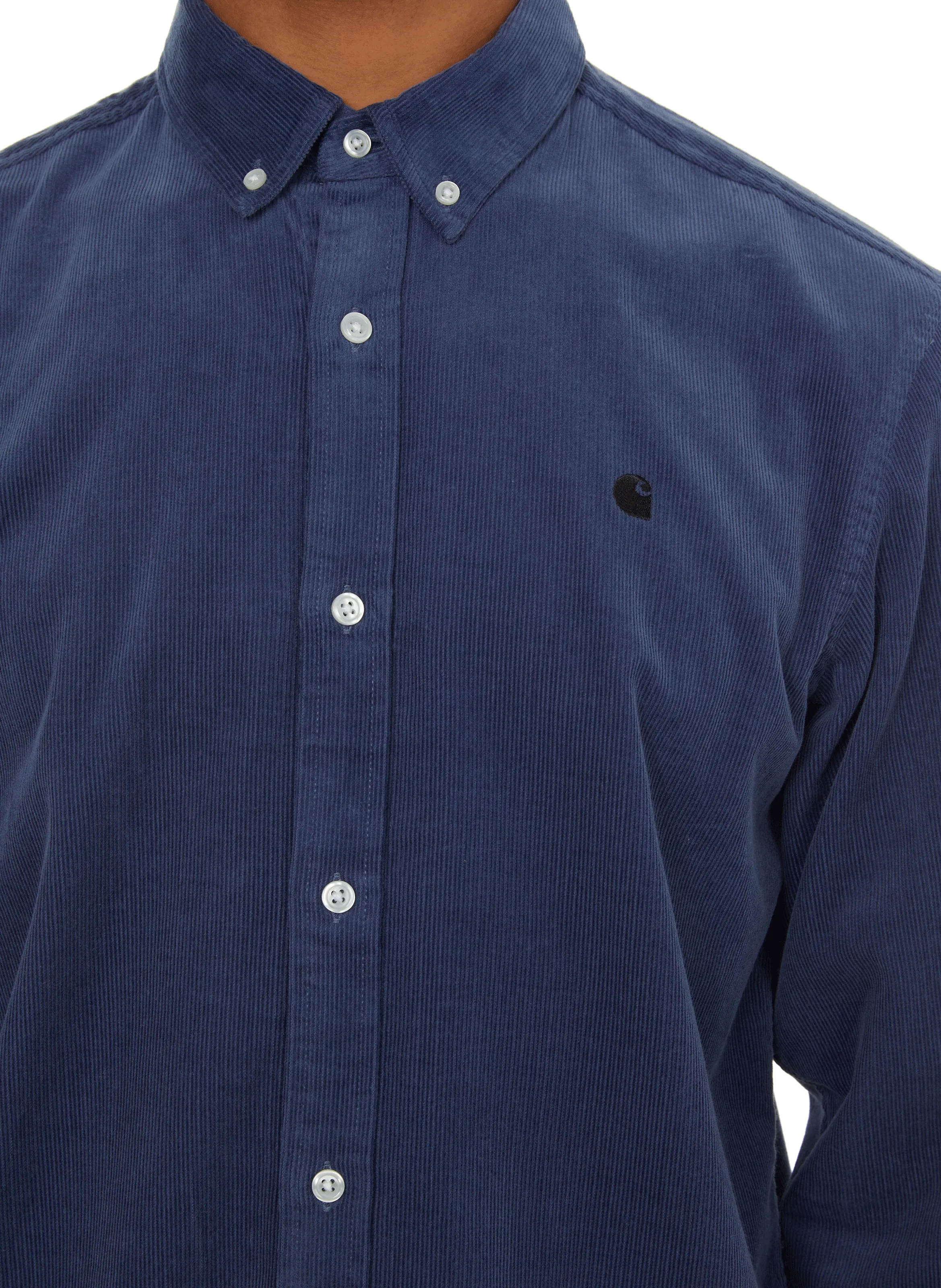 CARHARTT WIP  Chemise en velours côtelé  - Bleu