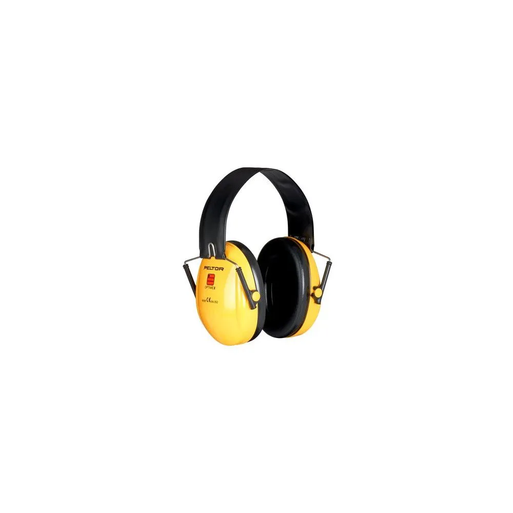 CASQUE ANTIBRUIT OPTIME I PLIABLE JAUNE 3M 28DB