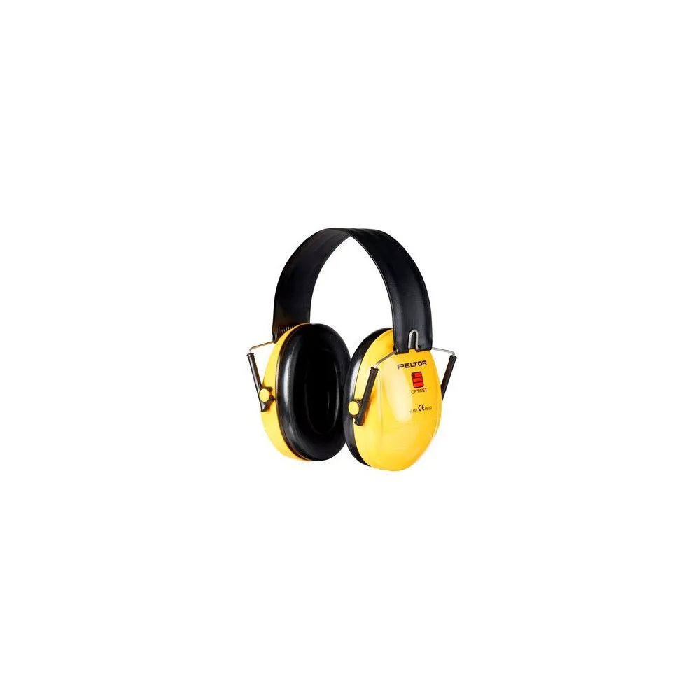 CASQUE ANTIBRUIT OPTIME I PLIABLE JAUNE 3M 28DB