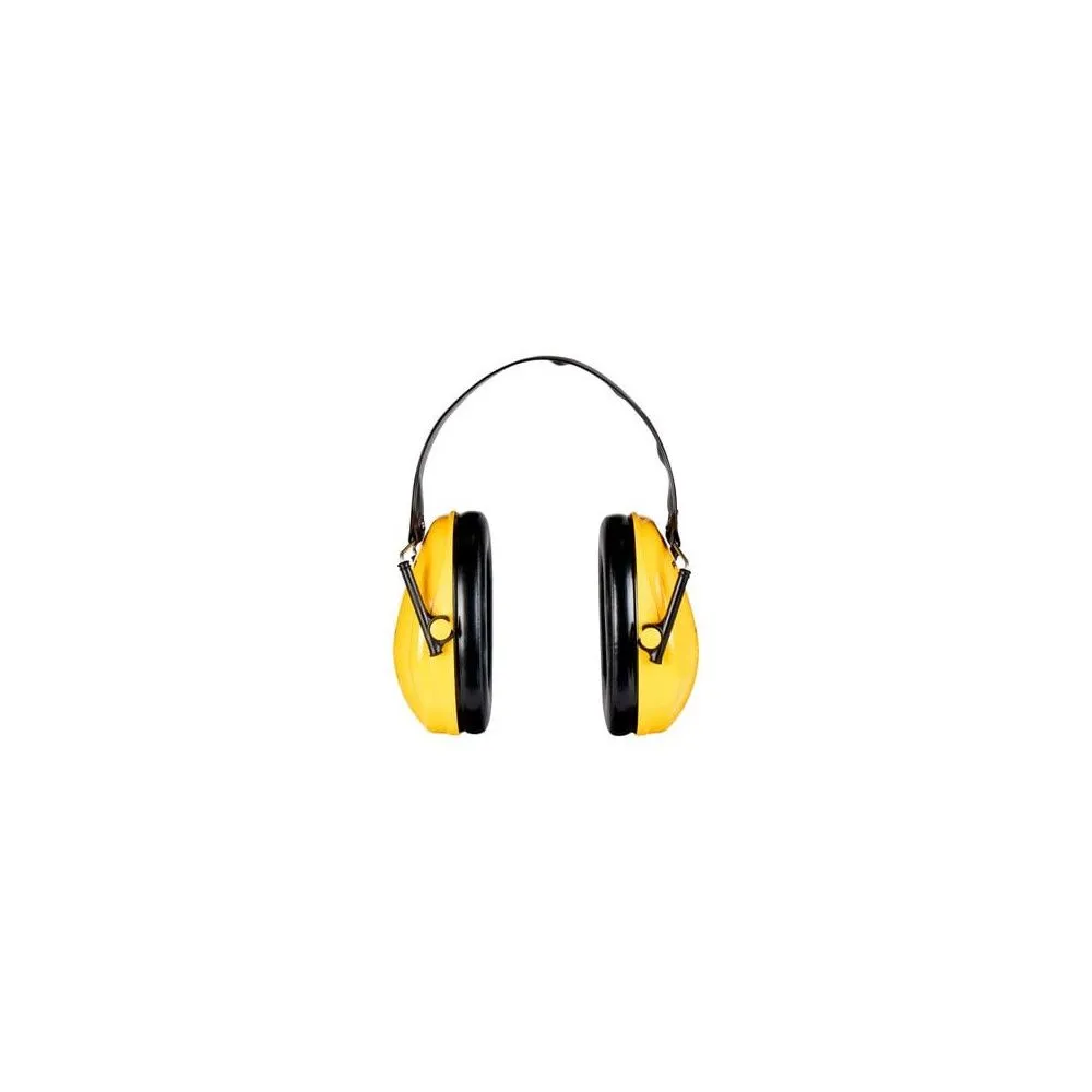 CASQUE ANTIBRUIT OPTIME I PLIABLE JAUNE 3M 28DB