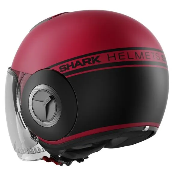 CASQUE SHARK NANO STREET NEON MAT ROUGE