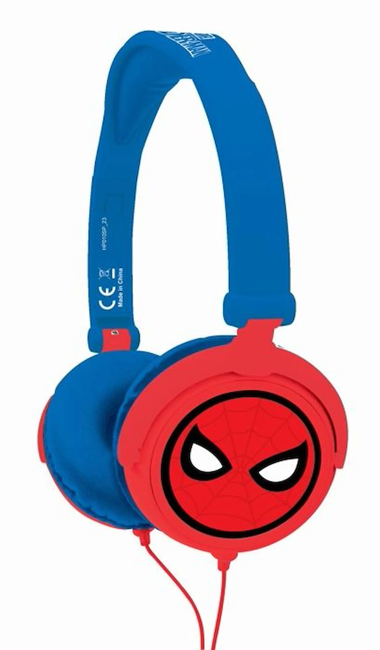 Casque stéréo filaire pliable SpiderMan rouge - Lexibook