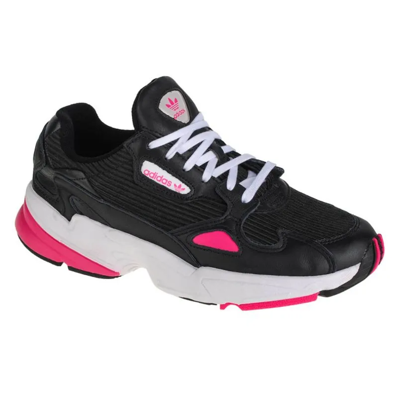 Chaussures Adidas Originals Falcon W EE5123 le noir rose