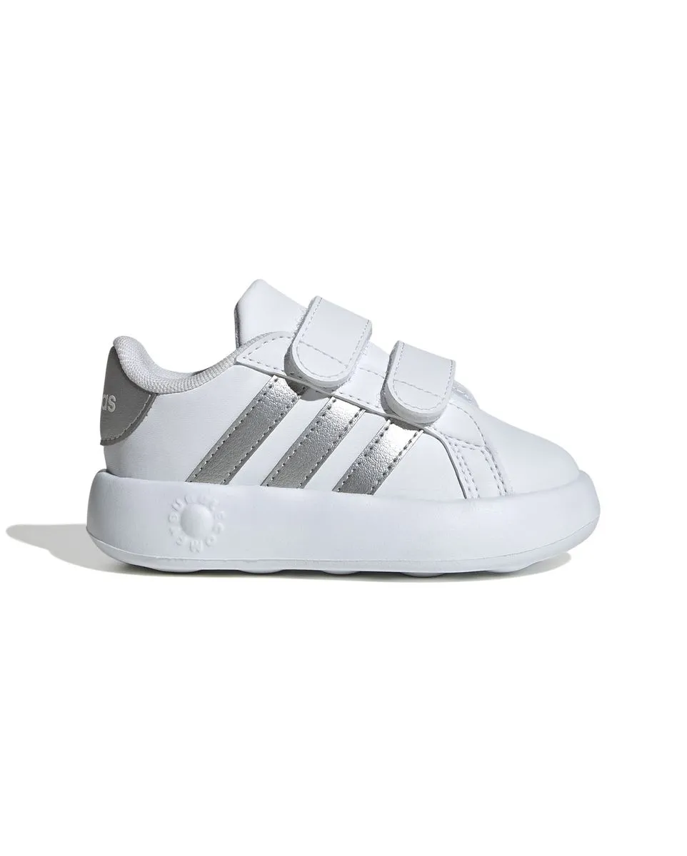 Chaussures Bébé garcon GRAND COURT 2.0 CF I Blanc