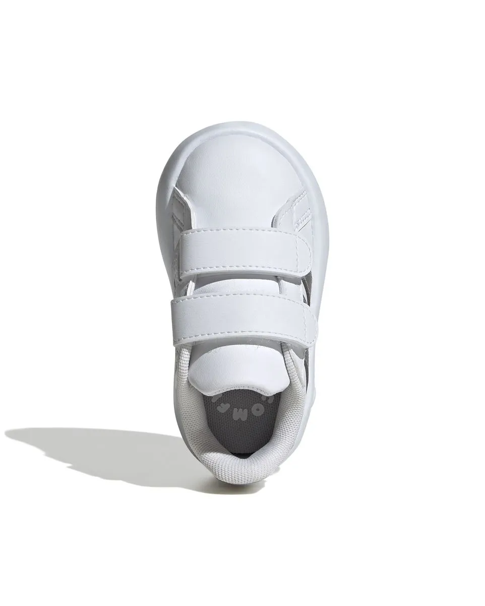 Chaussures Bébé garcon GRAND COURT 2.0 CF I Blanc