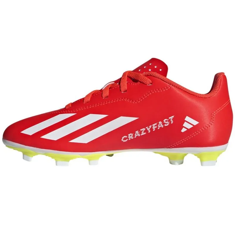 Chaussures de football Adidas X Crazyfast Club FxG IF0720 rouge