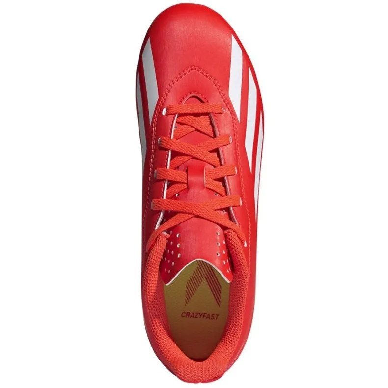 Chaussures de football Adidas X Crazyfast Club FxG IF0720 rouge