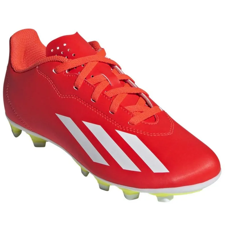 Chaussures de football Adidas X Crazyfast Club FxG IF0720 rouge