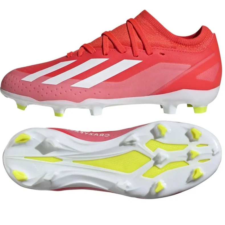 Chaussures de football adidas X Crazyfast League Fg IF0693 rouge