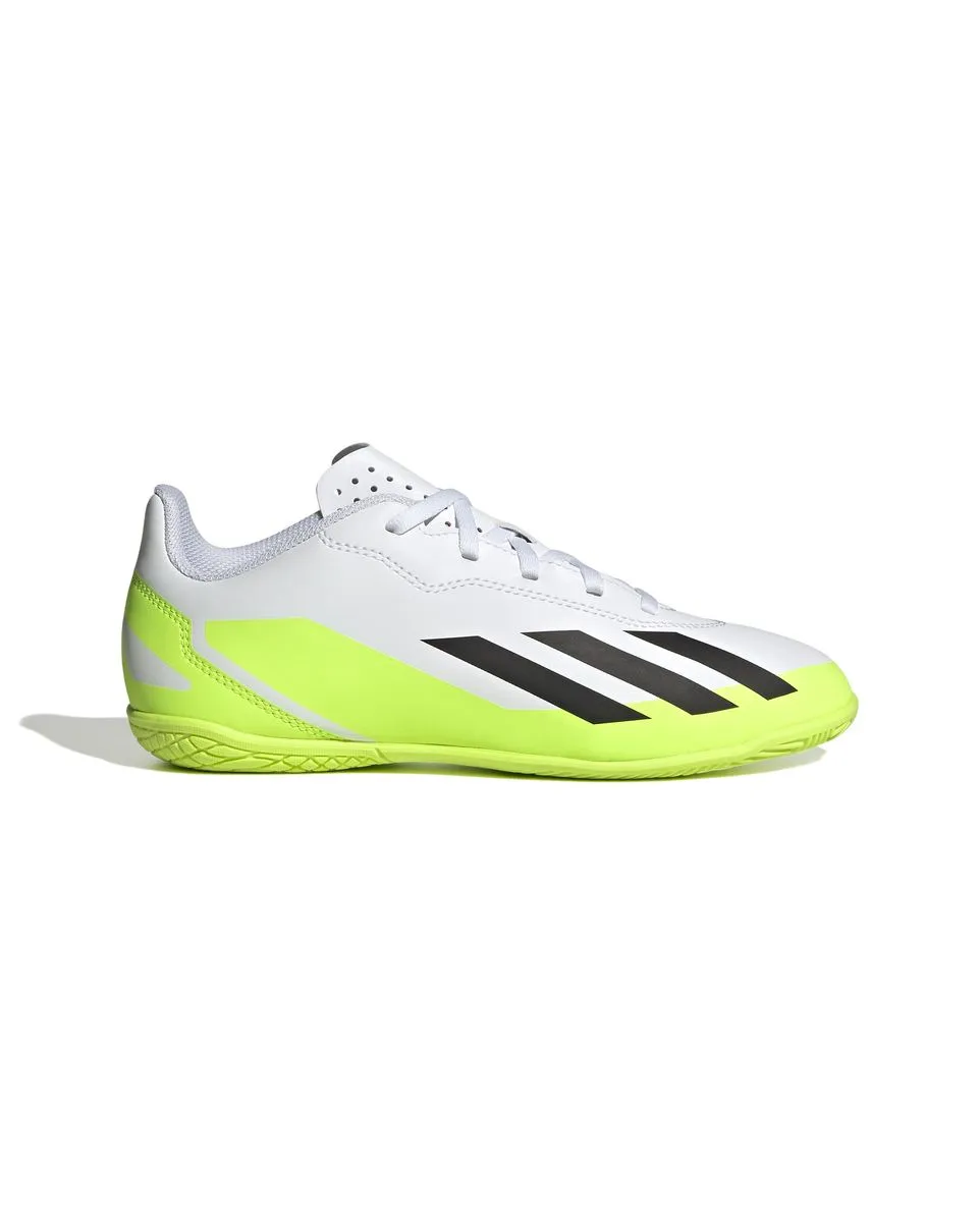 Chaussures de football Enfant X CRAZYFAST.4 IN J Blanc