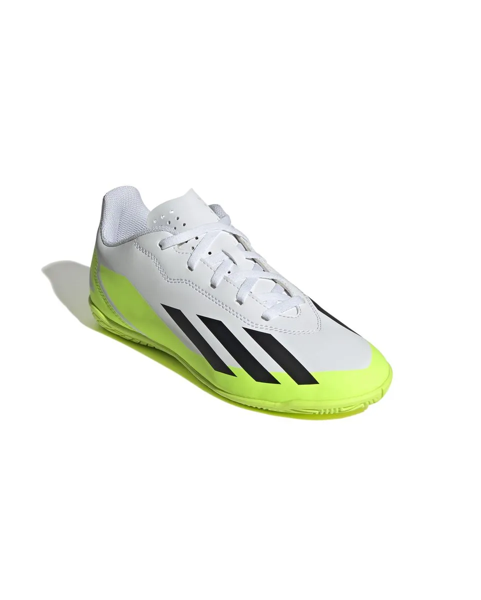 Chaussures de football Enfant X CRAZYFAST.4 IN J Blanc