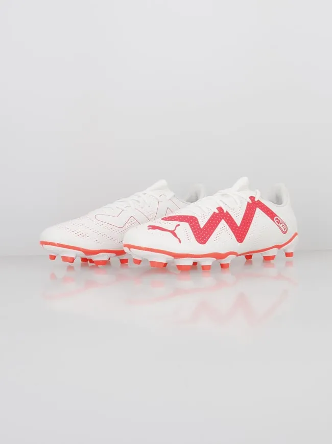 Chaussures de football future play FG/AG blanc homme - Puma | wimod