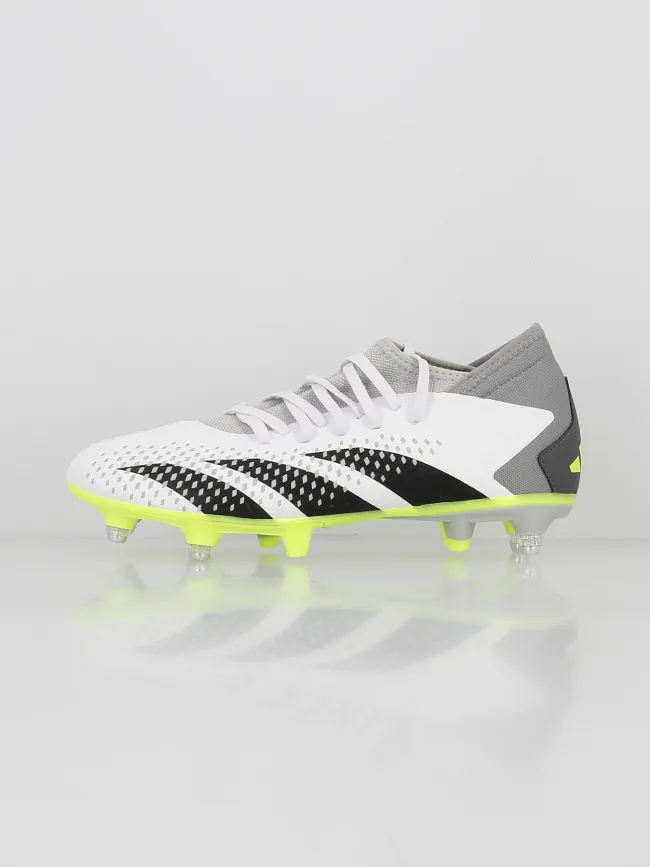 Chaussures de football predator accuracy 3 SG blanc - Adidas | wimod