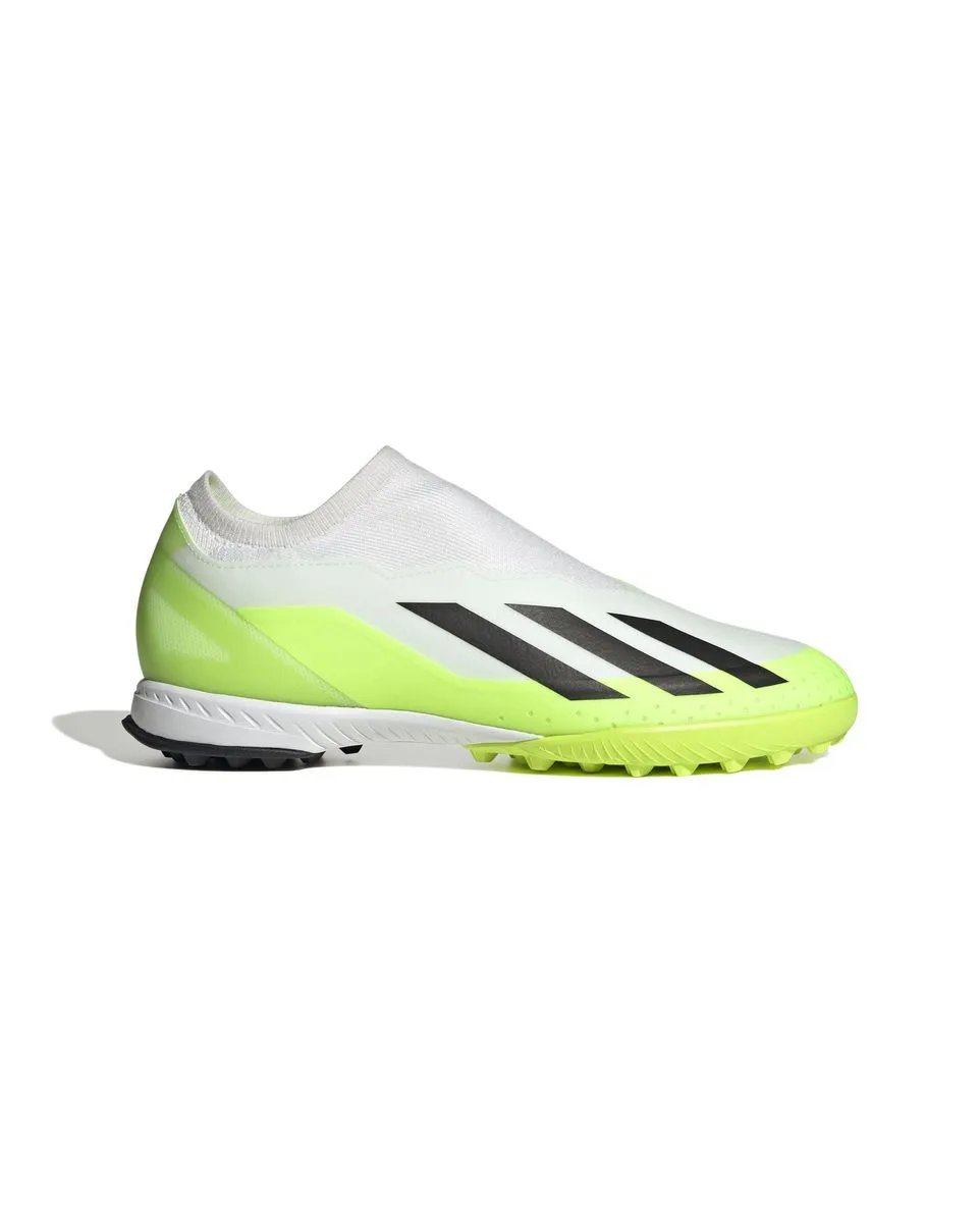 Chaussures de football Unisexe X CRAZYFAST.3 LL TF Blanc