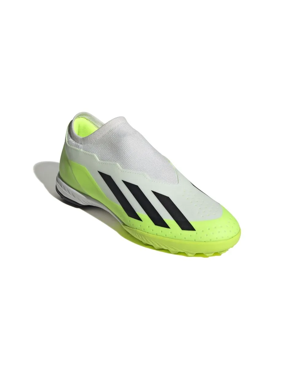 Chaussures de football Unisexe X CRAZYFAST.3 LL TF Blanc