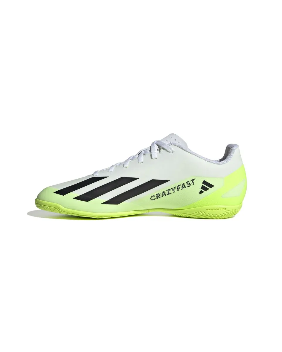 Chaussures de football Unisexe X CRAZYFAST.4 IN Blanc