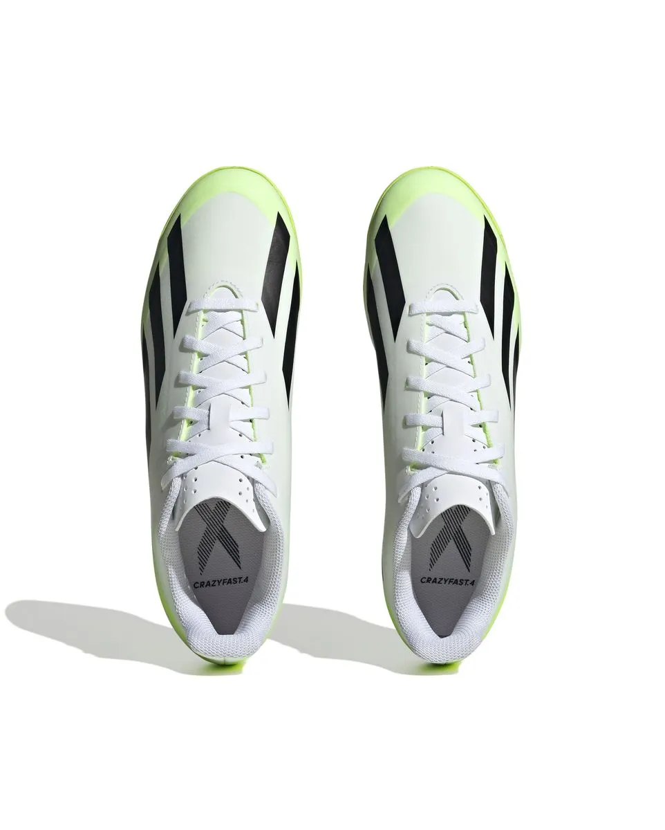 Chaussures de football Unisexe X CRAZYFAST.4 IN Blanc