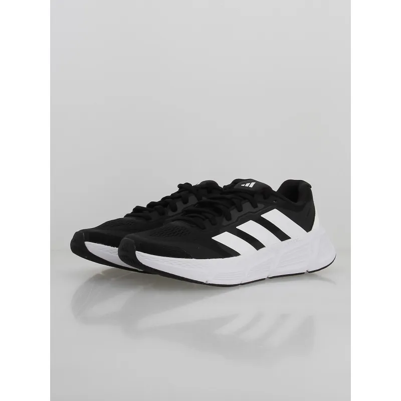 Chaussures de running questar 2 noir blanc homme - Adidas | wimod