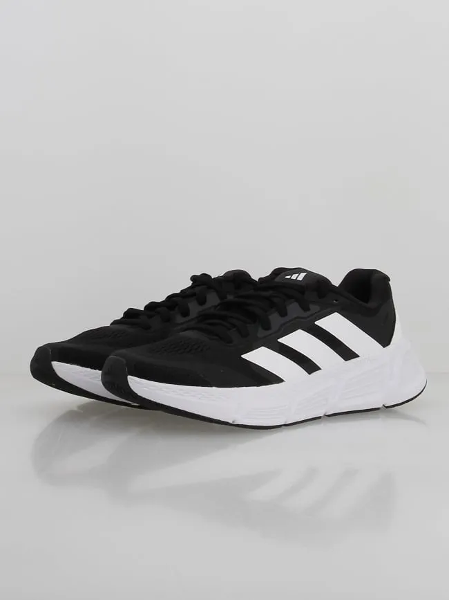 Chaussures de running questar 2 noir blanc homme - Adidas | wimod