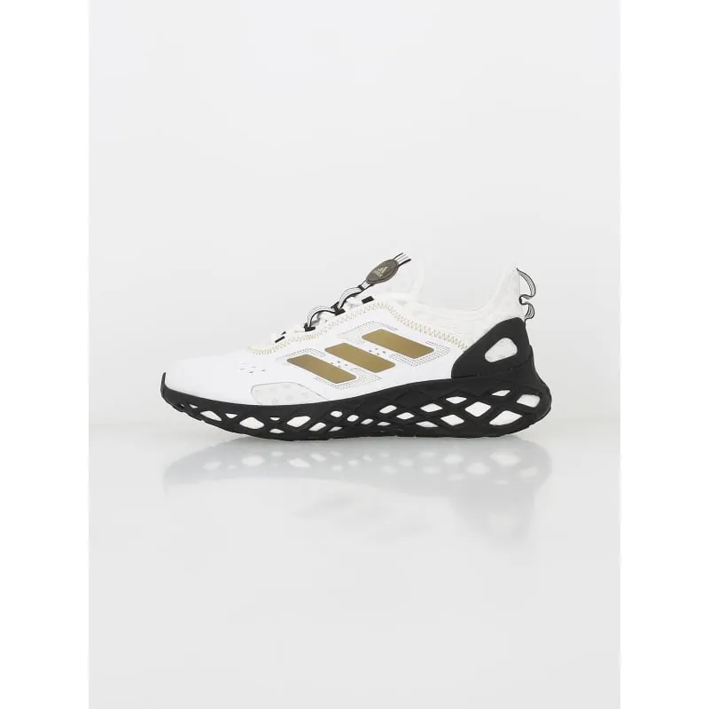 Chaussures de running web boost blanc noir homme - Adidas | wimod