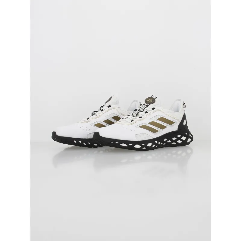 Chaussures de running web boost blanc noir homme - Adidas | wimod