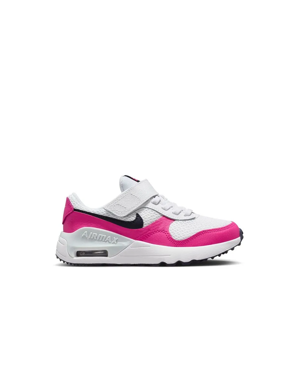 Chaussures Enfant AIR MAX SYSTM (PS) Blanc