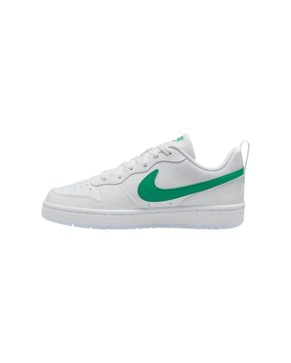 Chaussures Enfant COURT BOROUGH LOW RECRAFT (GS) Blanc