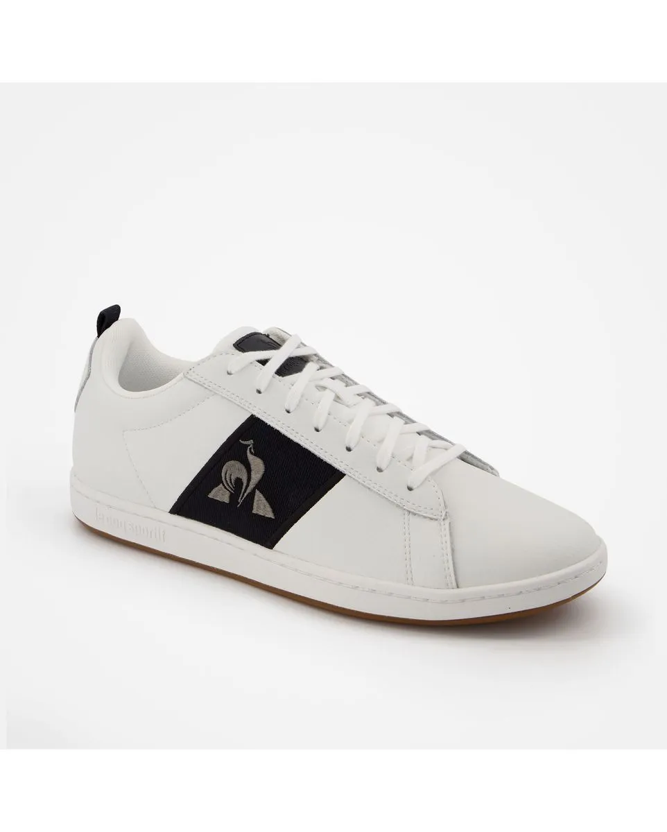 Chaussures Homme COURTCLASSIC TWILL OPTICAL WHITE/BLACK Blanc