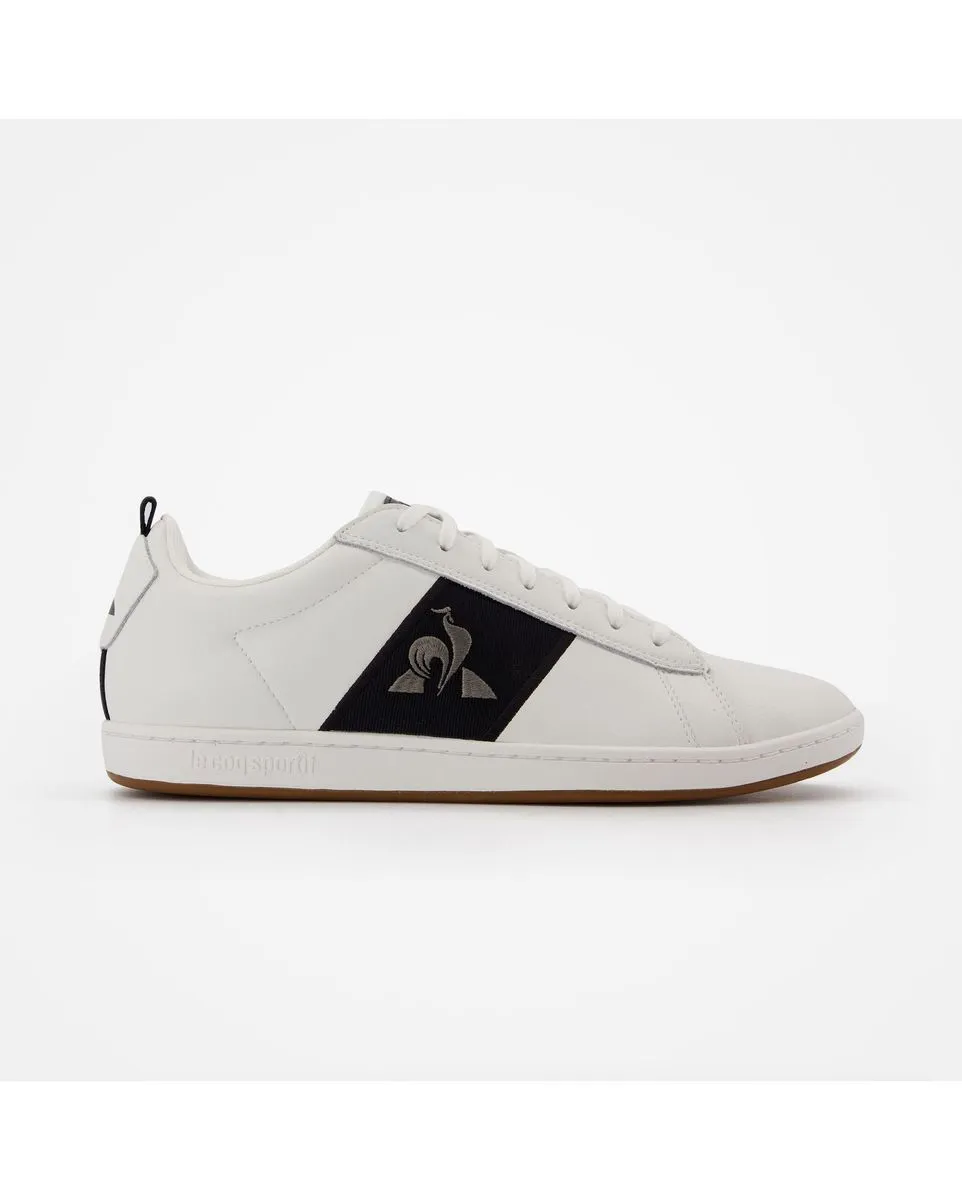 Chaussures Homme COURTCLASSIC TWILL OPTICAL WHITE/BLACK Blanc