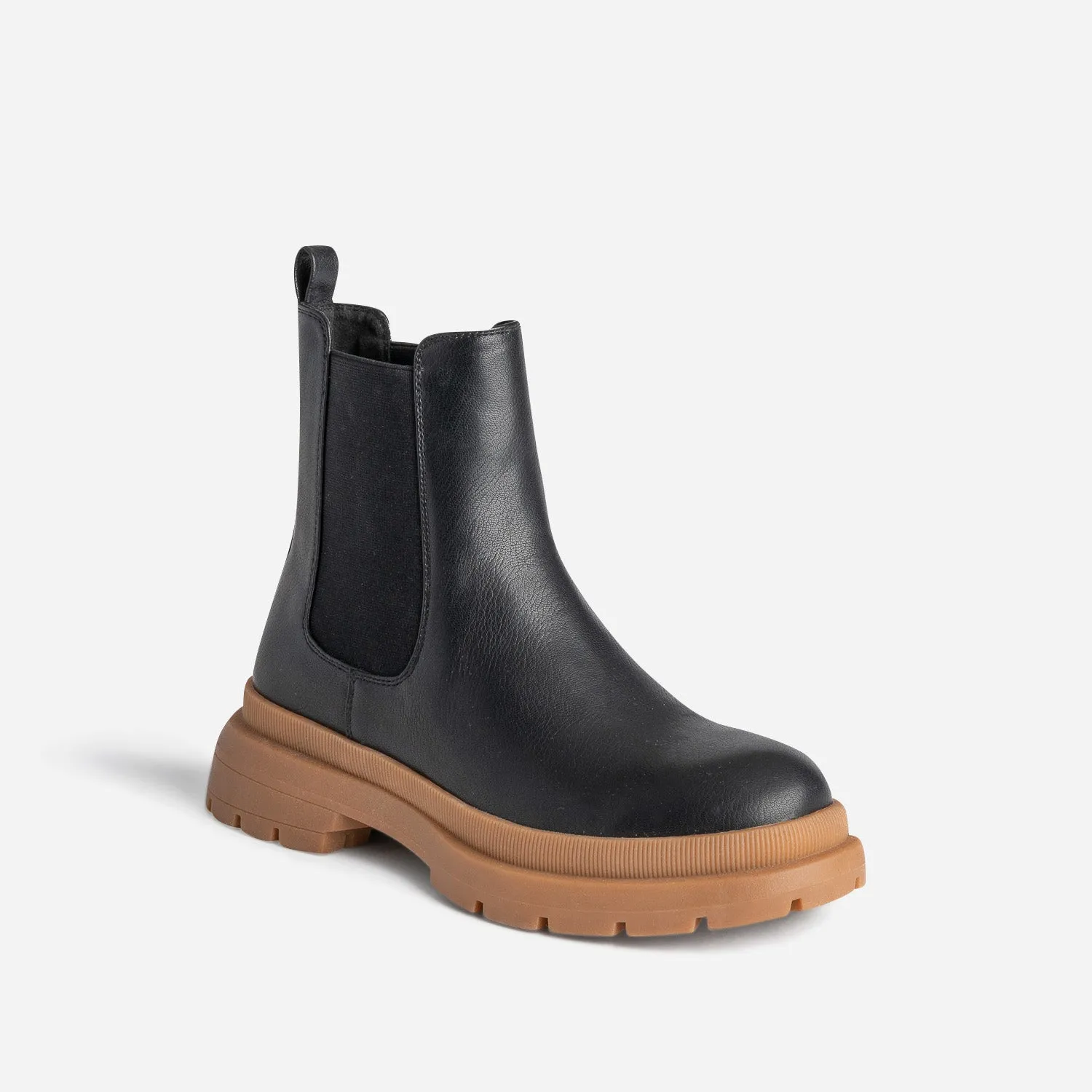 Chelsea boots TEXTO noir éco-conçu - Boots / bottines Femme | ERAM