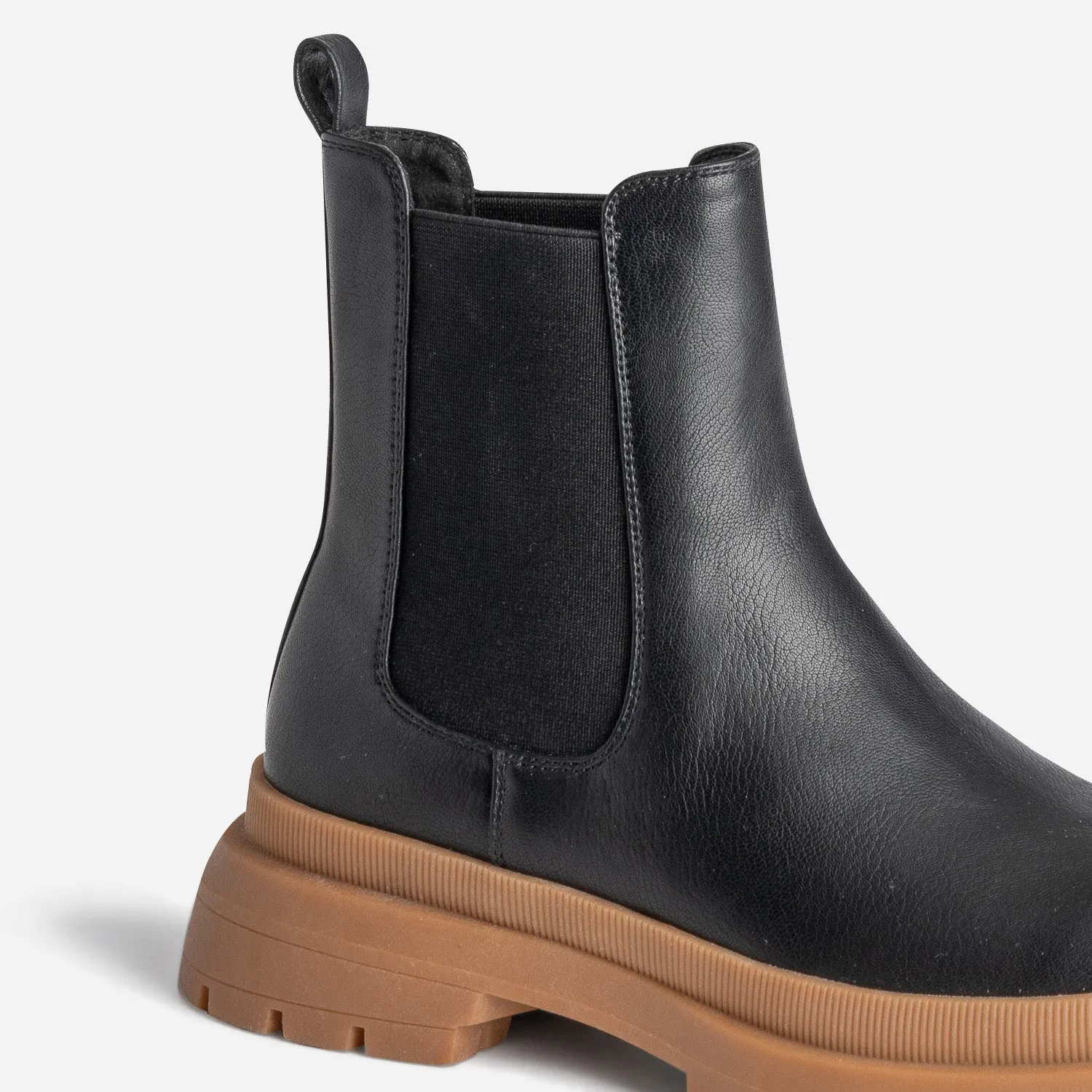 Chelsea boots TEXTO noir éco-conçu - Boots / bottines Femme | ERAM